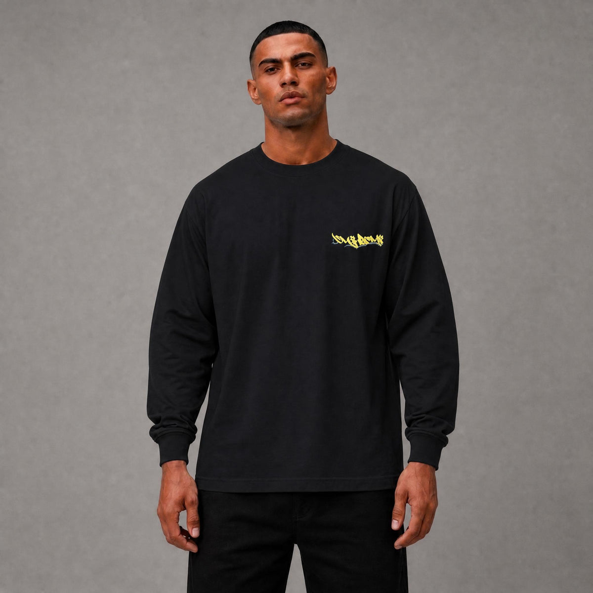 Faith In The Street Long Sleeve - Black