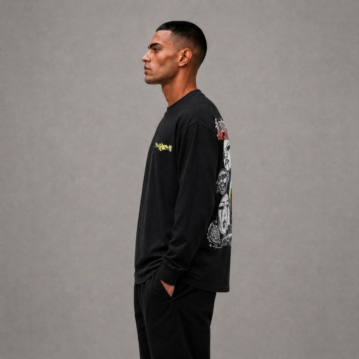 Faith In The Street Long Sleeve - Black
