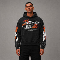 Fame of Faith Hoodie - Black Acid