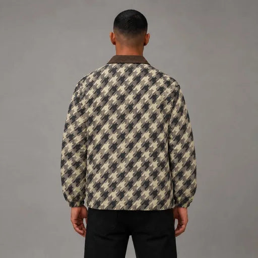 Fireman Clasp Workwear Jacket - Men's Streetwear Work Jacket