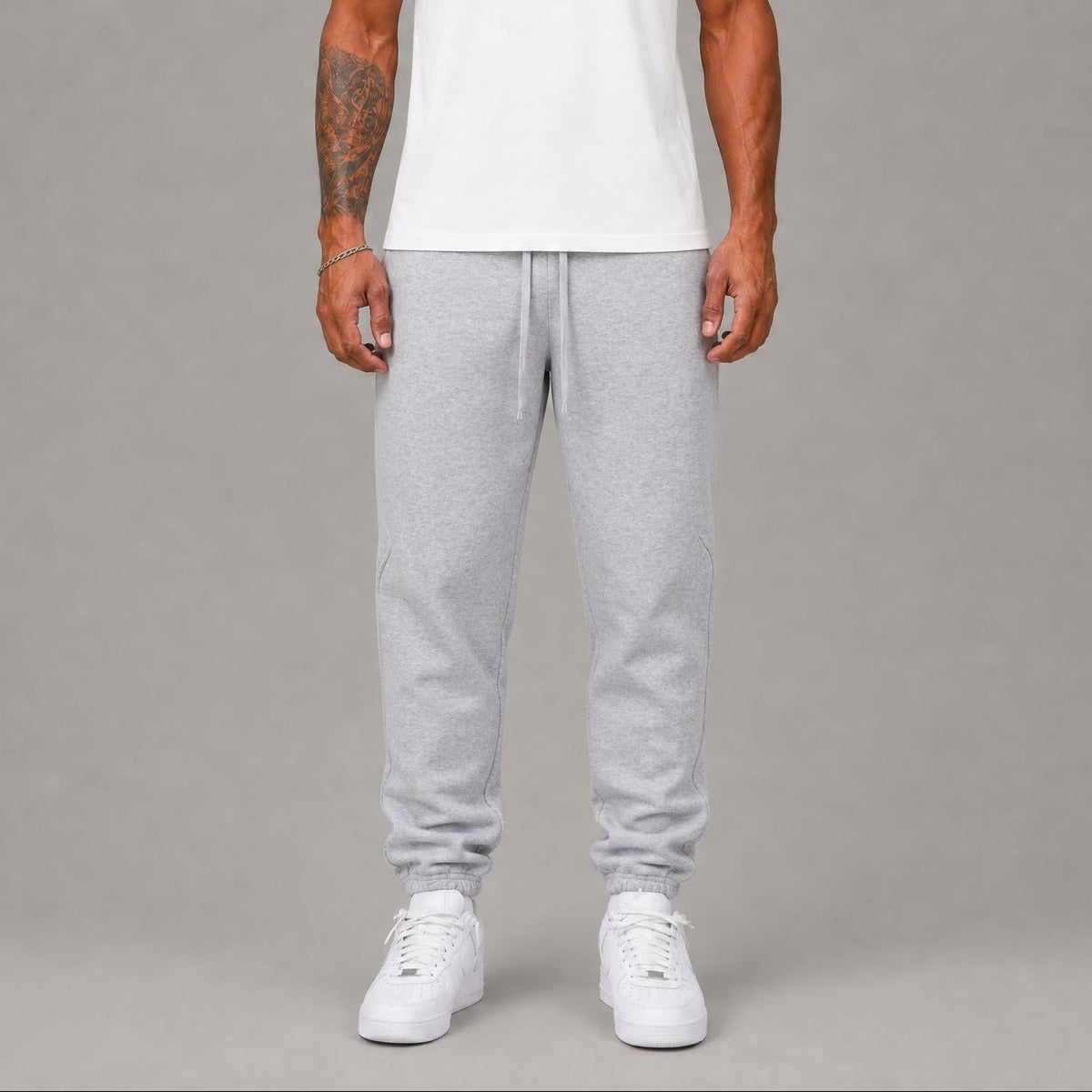 Fleece Joggers - Grey