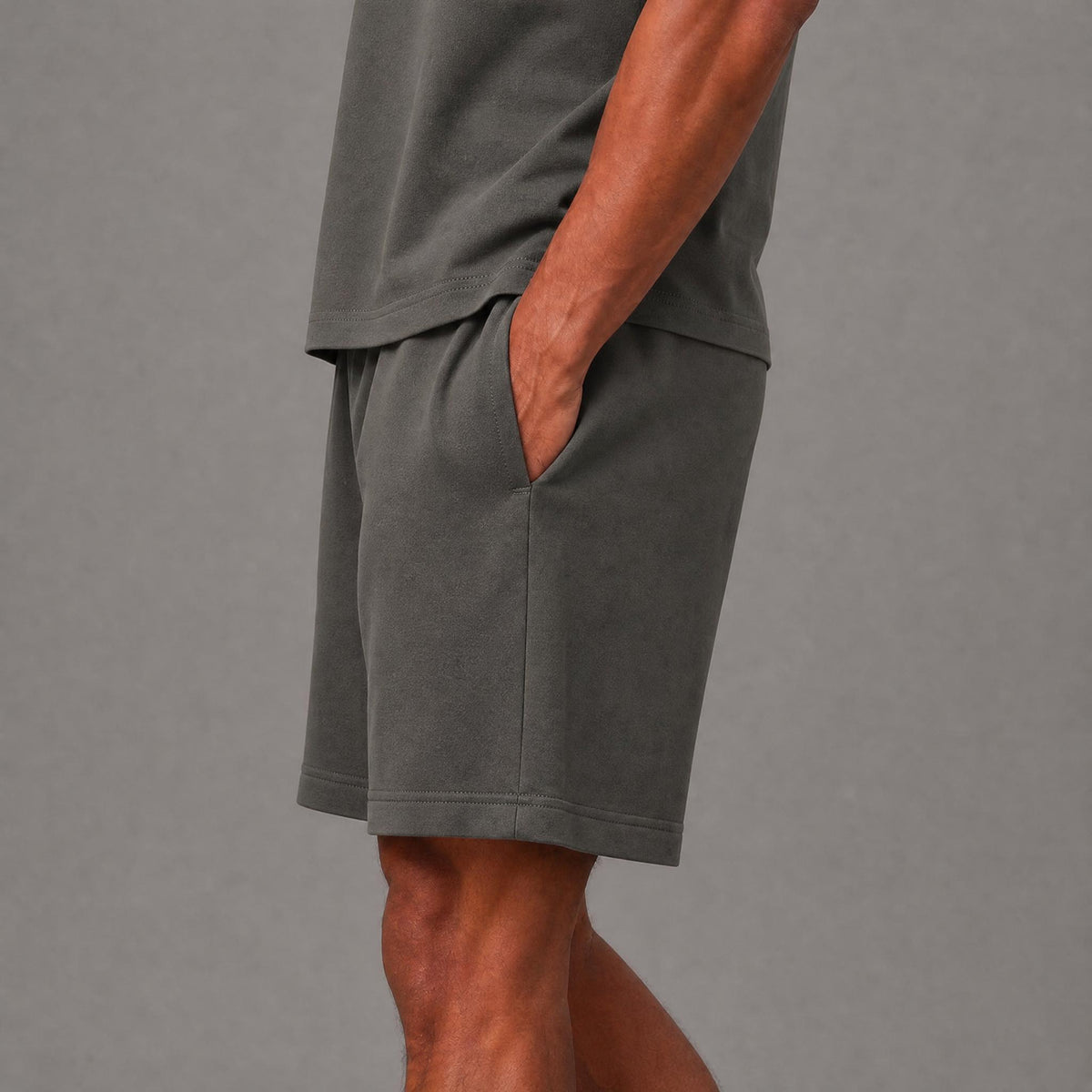 Fleece Shorts - Ash