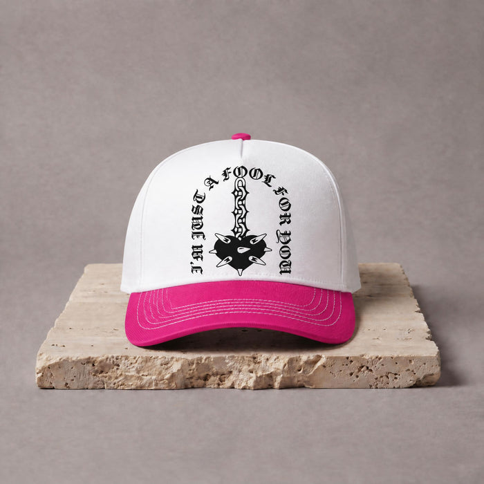 Fool For You Snapback - Pink