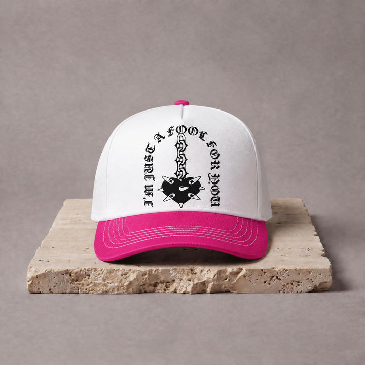 Fool For You Snapback - Pink