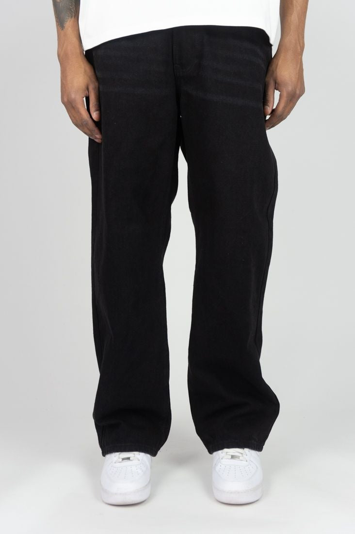 Basic Baggy Jeans- Black