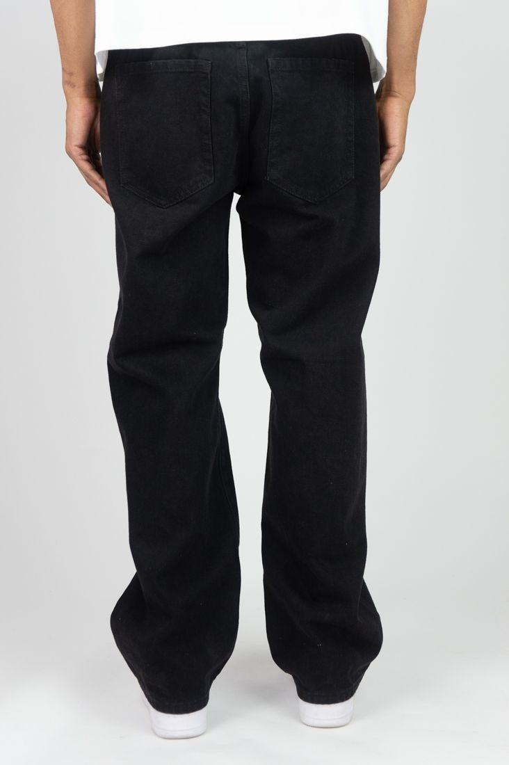 Basic Baggy Jeans- Black