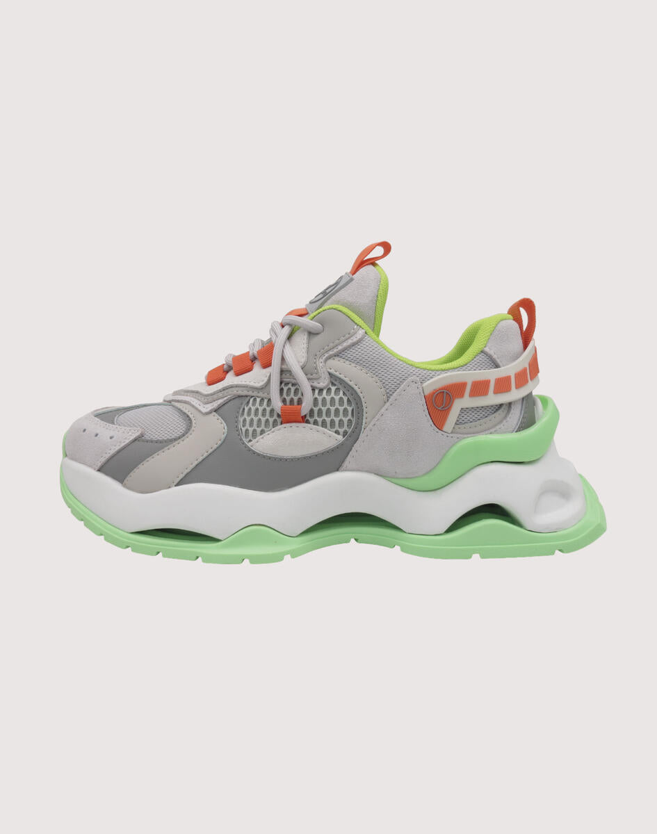 Gravity Sneakers - Green/Orange