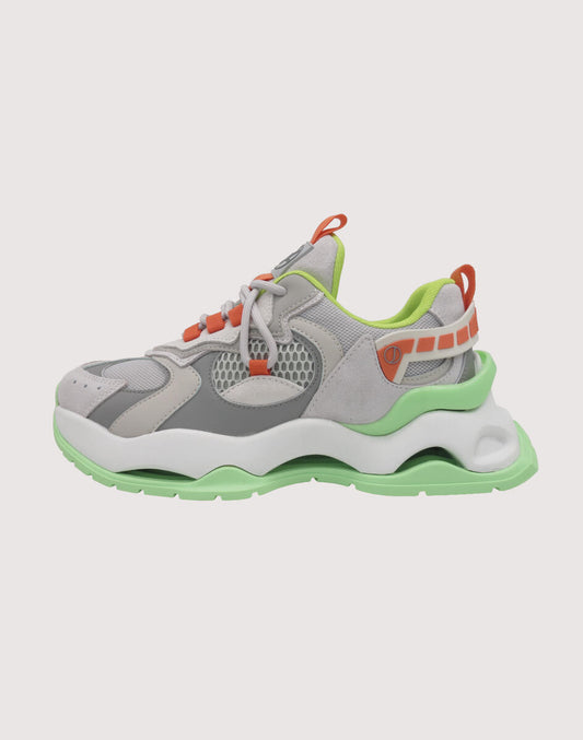 Gravity Sneakers - Green/Orange