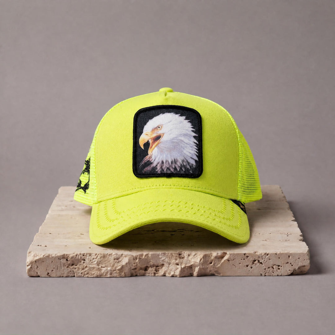 GS147 - Highlight Yellow Falcon Cap