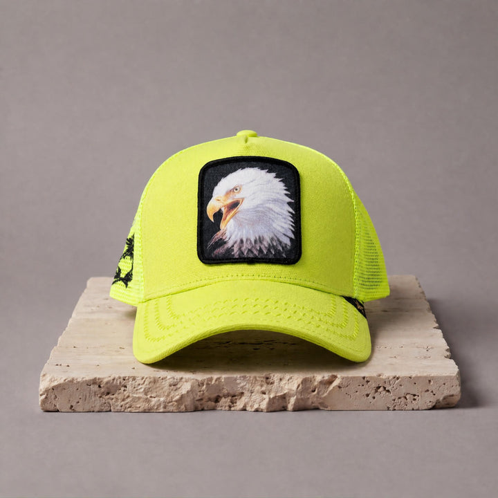 GS147 - Highlight Yellow Falcon Cap