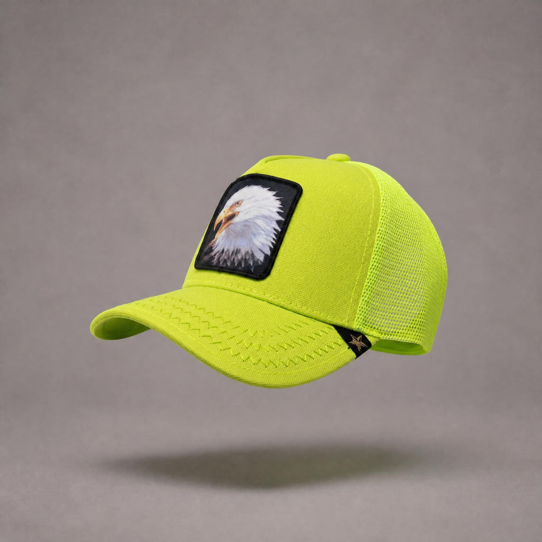 GS147 - Highlight Yellow Falcon Cap