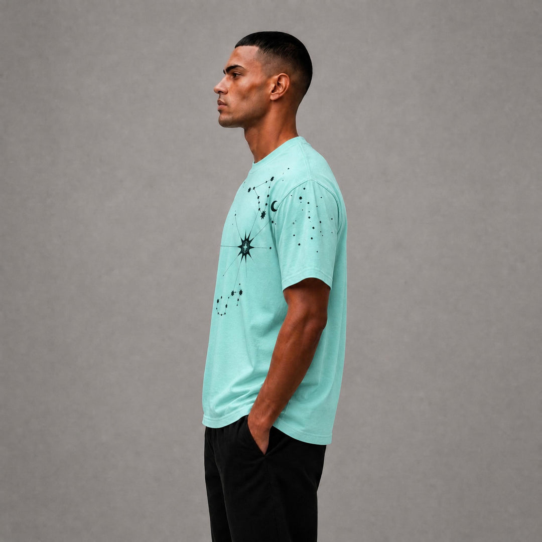 Galaxy Star Sign Tee - Blue
