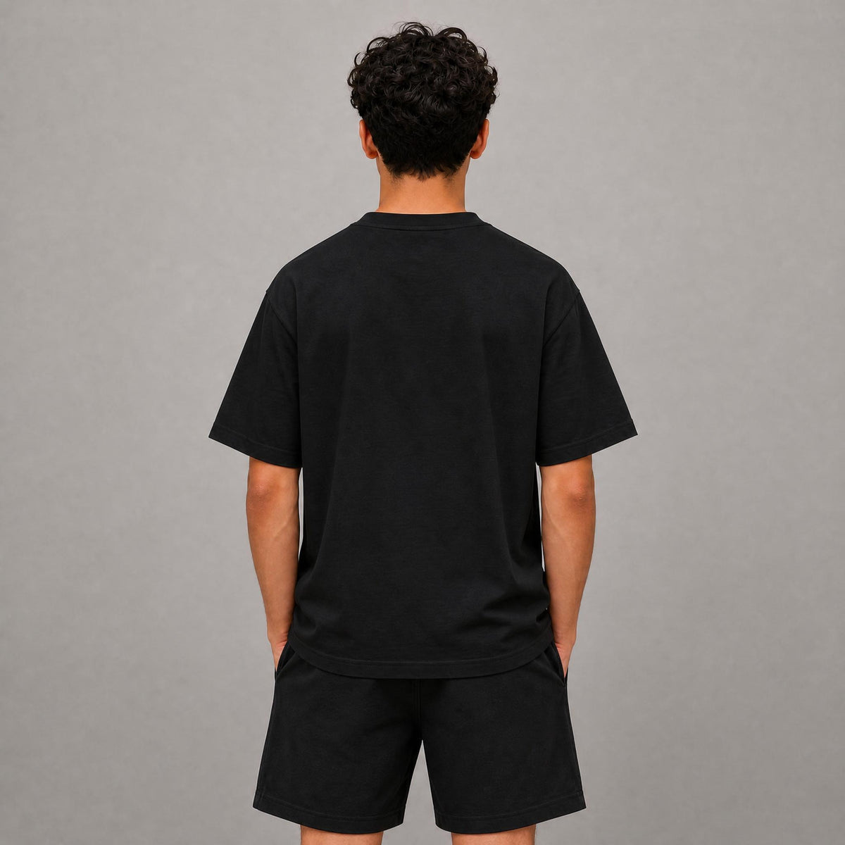 Game Changer - Kids Black And Blue Short Set