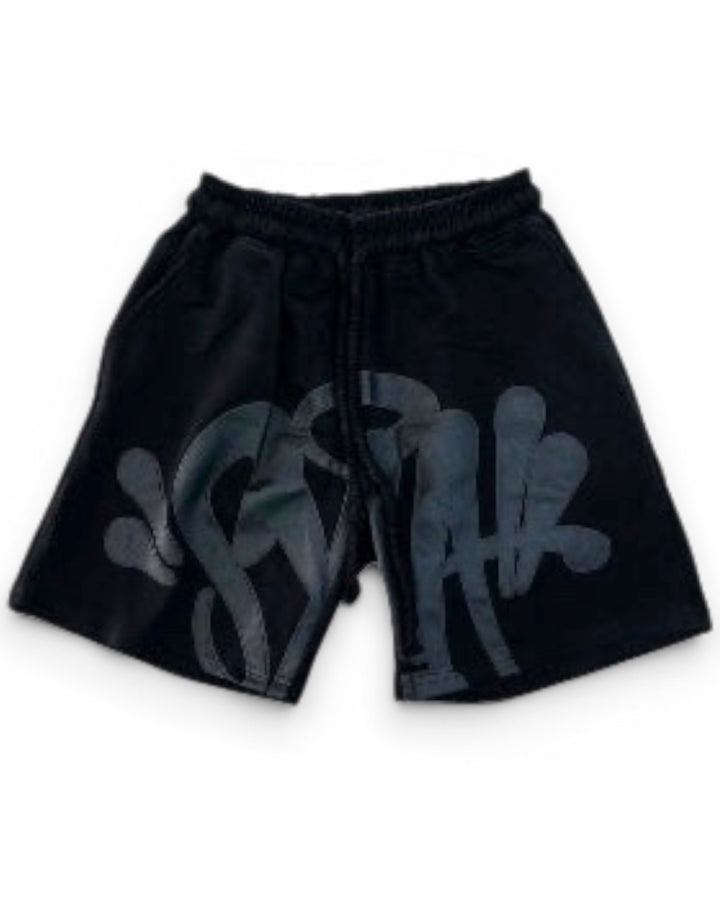 Synah Shorts - Black On Black
