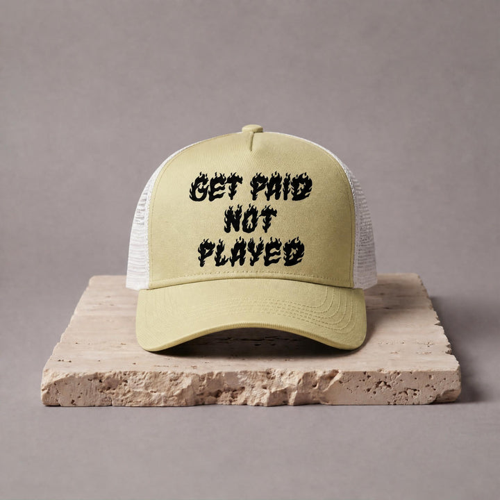 Get Paid SnapBack - Beige