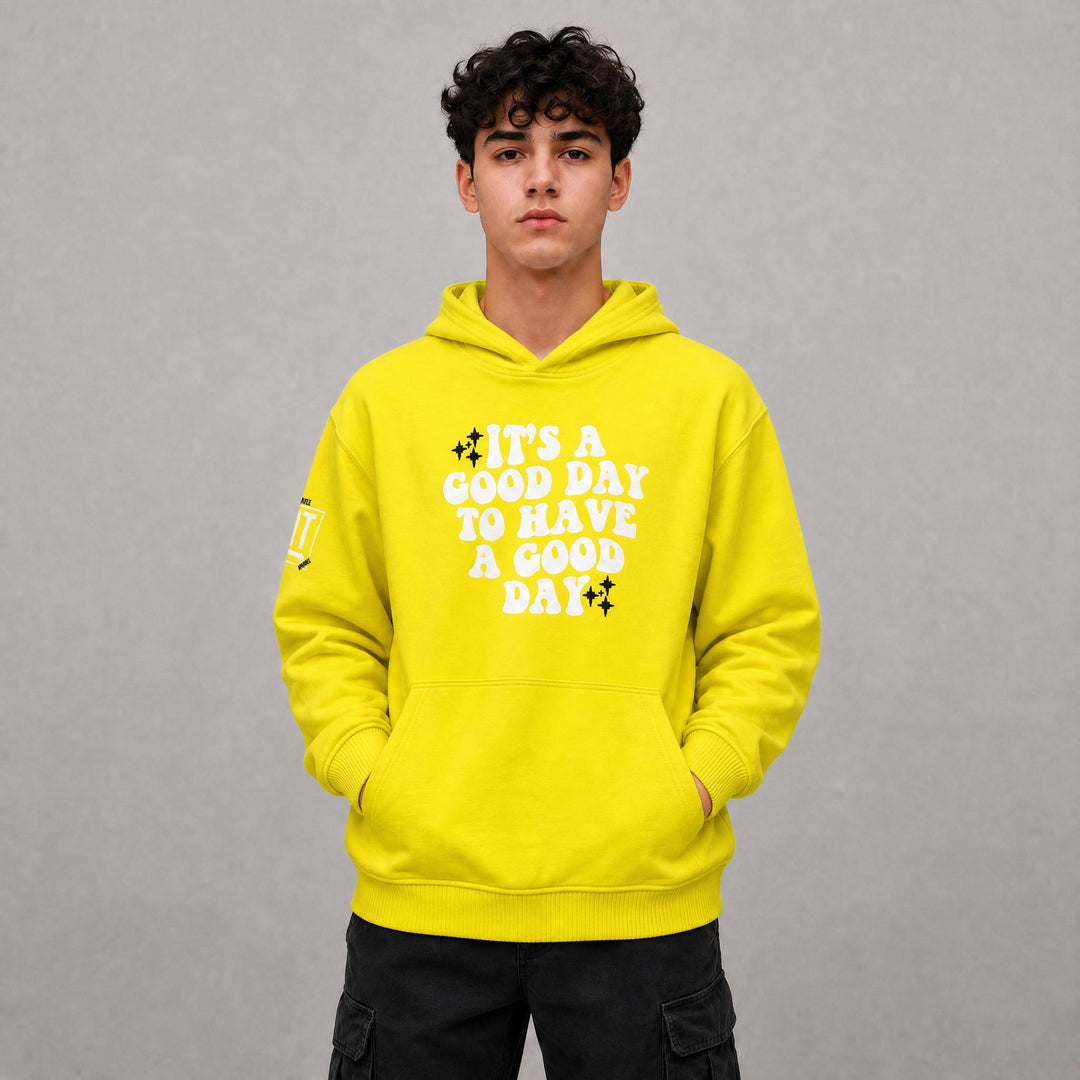 Good Day Kids Hoodie - Yellow