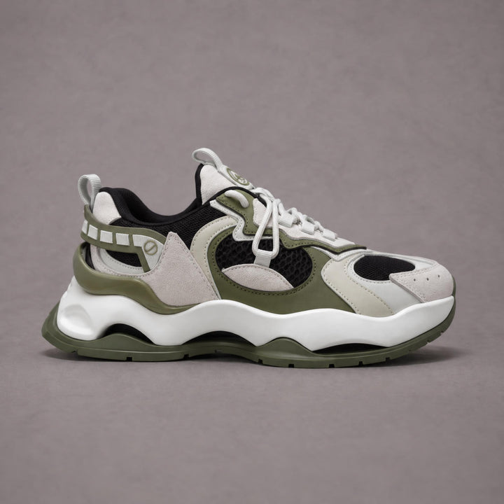 Gravity Sneakers - Army/Beige