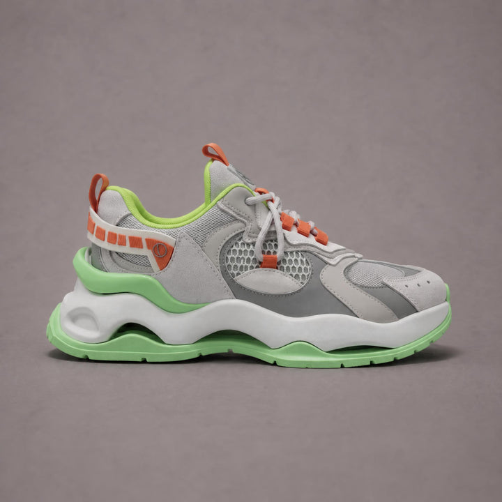 Gravity Sneakers - Green/Orange