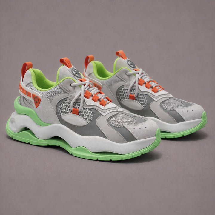 Gravity Sneakers - Green/Orange