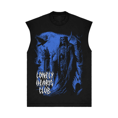 "Have No Fear" Sleeveless Tee - Black