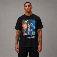 Heaven Oversized T-Shirt - Black