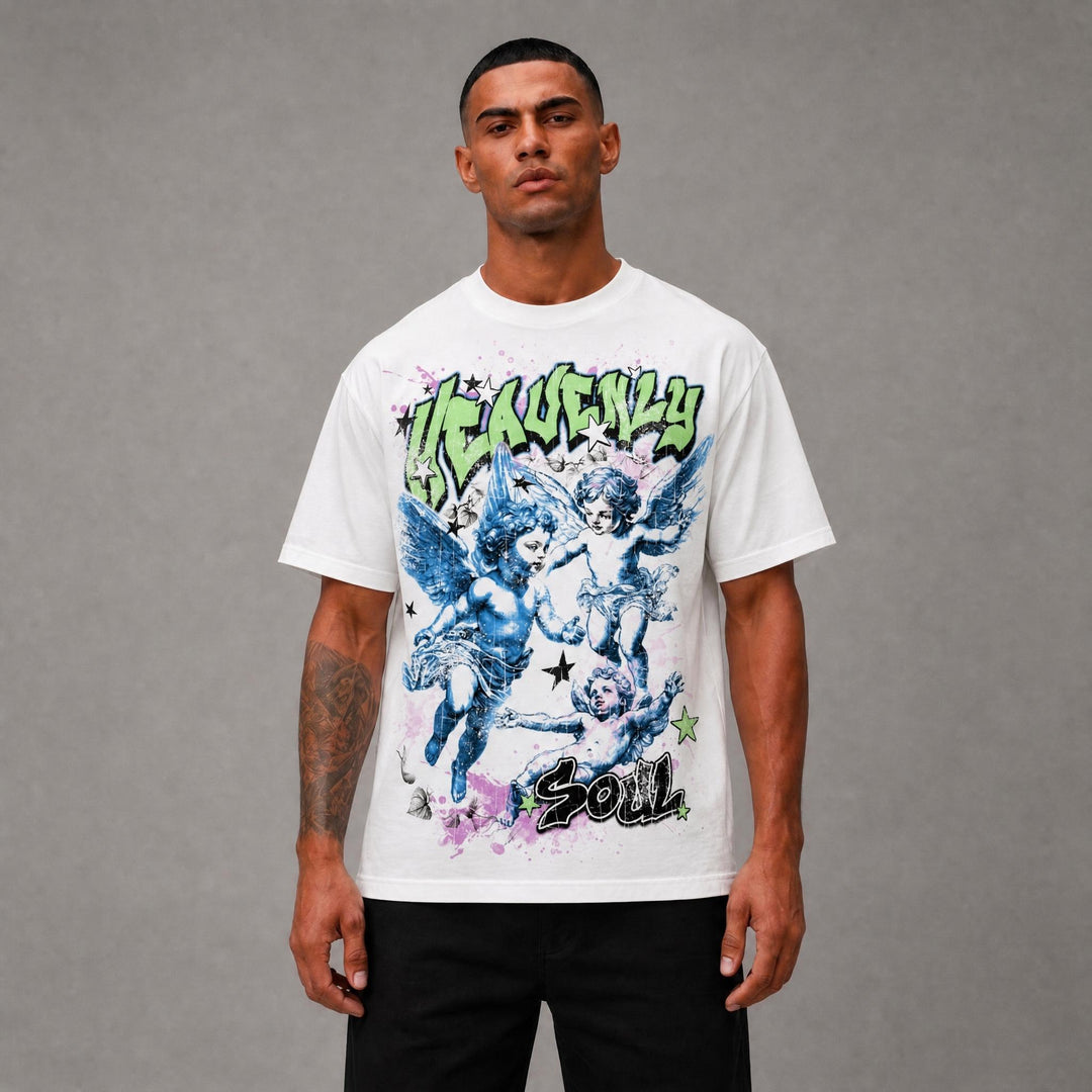 Heavy Soul Printed Tee - White