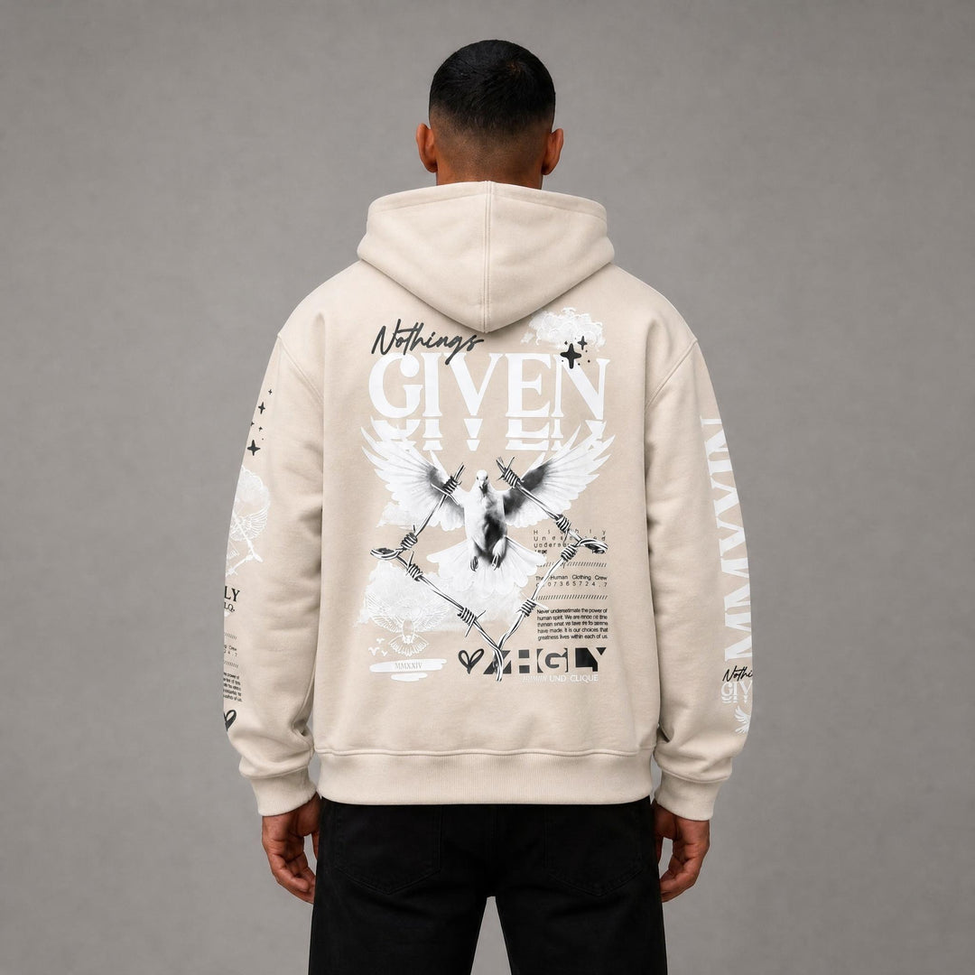 Highly Given Hoodie - Beige