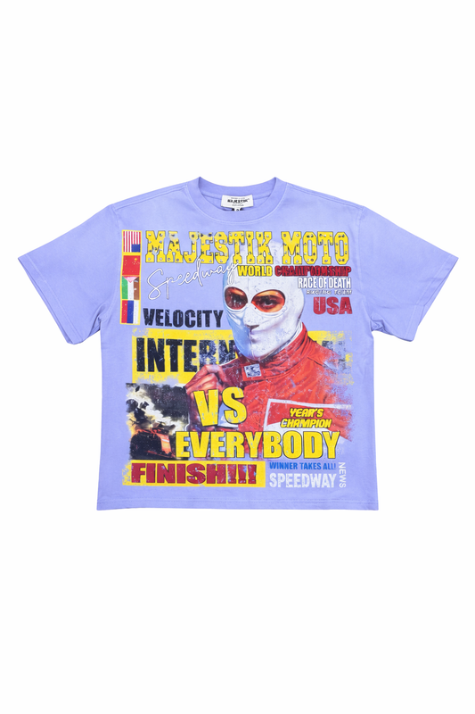 Majestic Moto Standard Tee - Purple