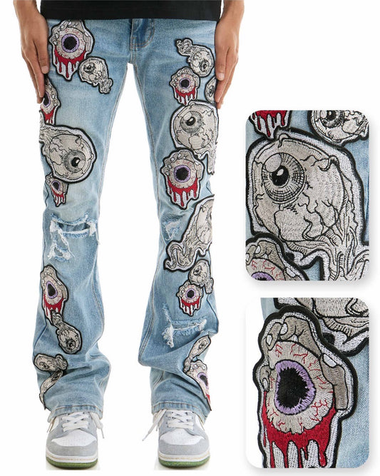Eyeball Jeans - Blue
