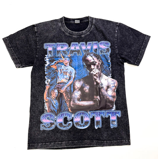 Travis Scott Graphic Tee - Black