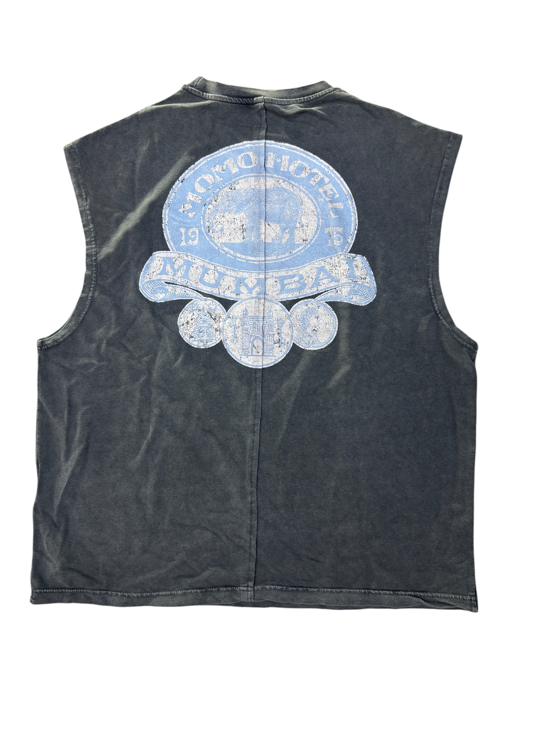 Mumbai Muscle Tee - Black