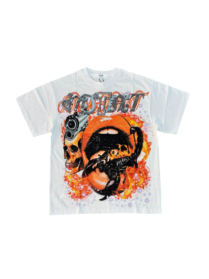 Instinct Graphic Tee - White