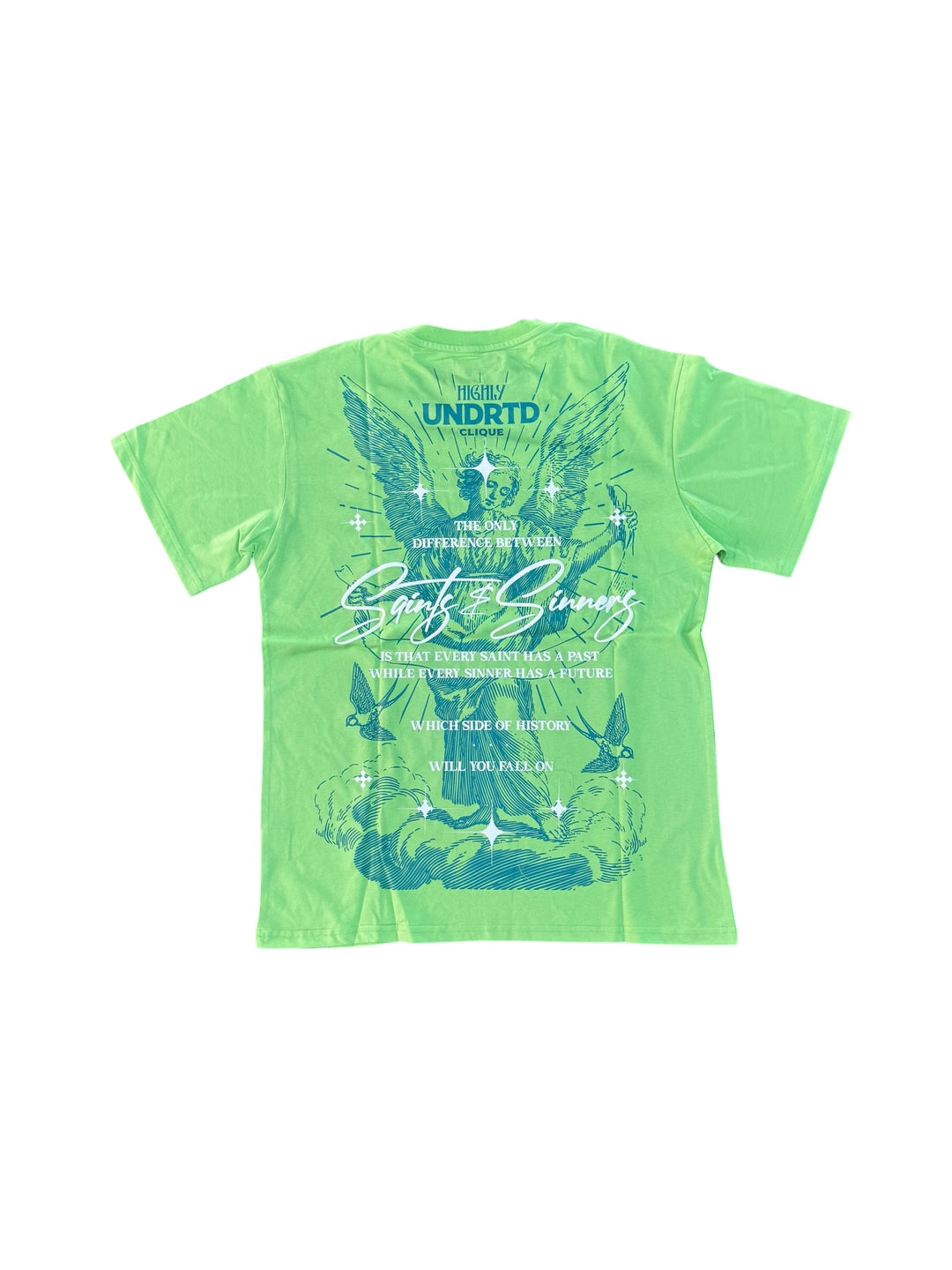 Saint And Sinners Graphic Tee - Green