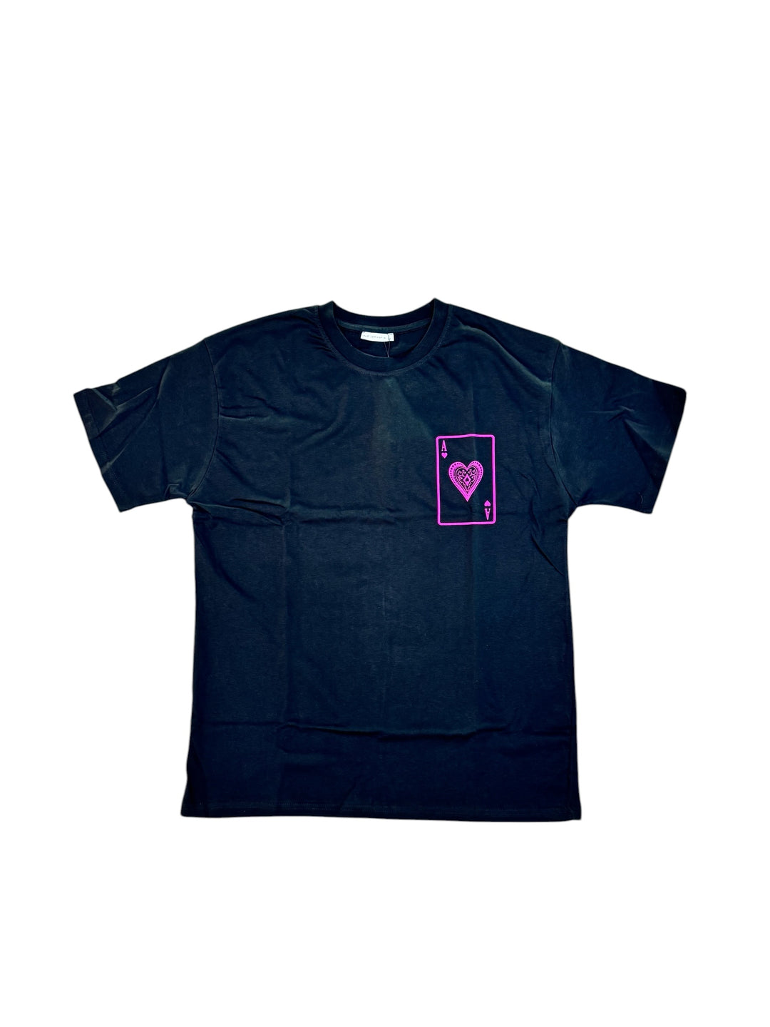 Ex Fan Graphic Tee - Black/Pink