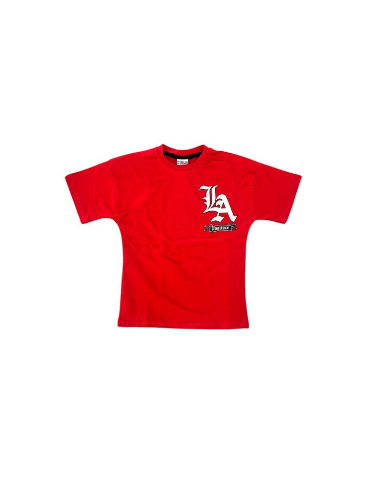 Kids LA Graphic Tee - Red