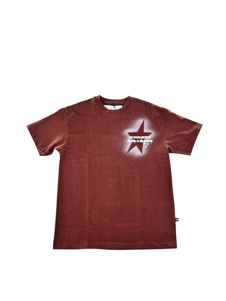 Starz Shine Graphic Tee - Burgundy