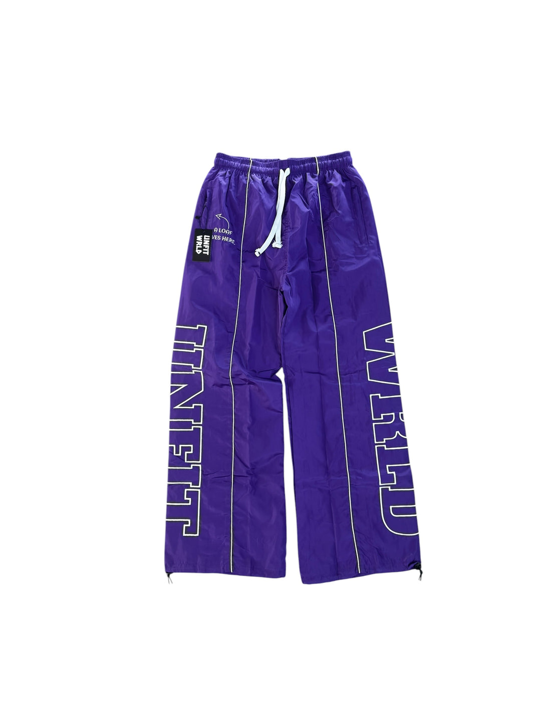 Unftd Wrld Baggy "Parachute" Pants - Purple