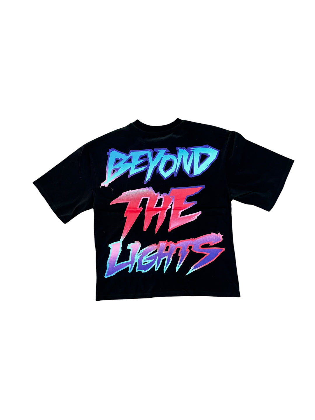 Outer Limits Crop Fitted Tee - Black