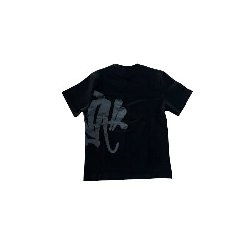 Synah Graphic Tee - Black On Black