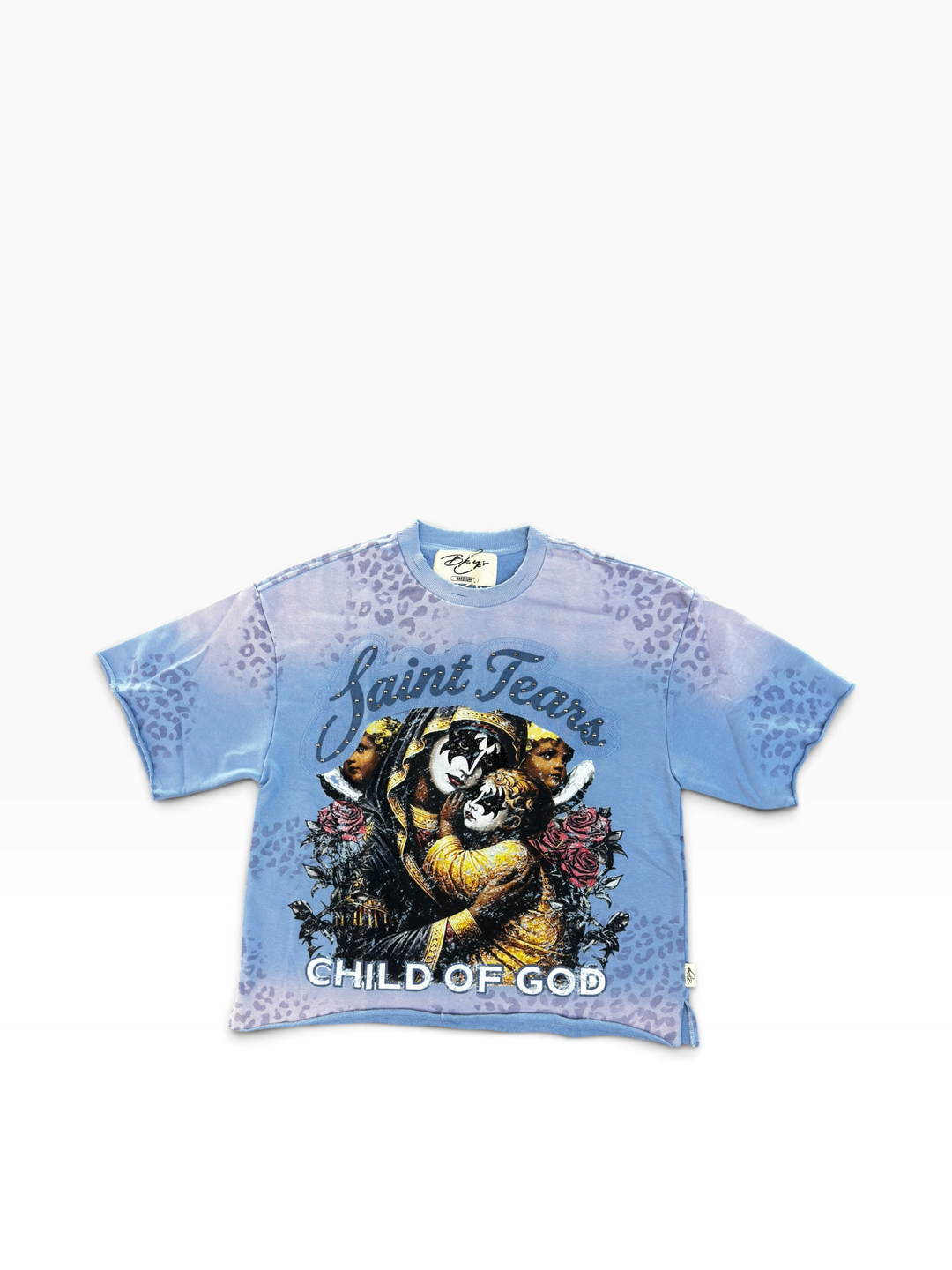 "SAINT TEARS" F-TERRY T-SHIRTS
