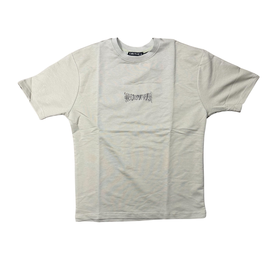 Whatever Graphic Tee - Beige