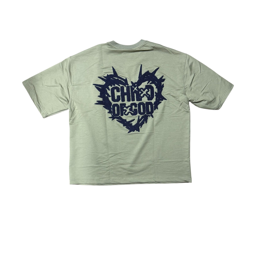 Child Of God Graphic Tee - Olive