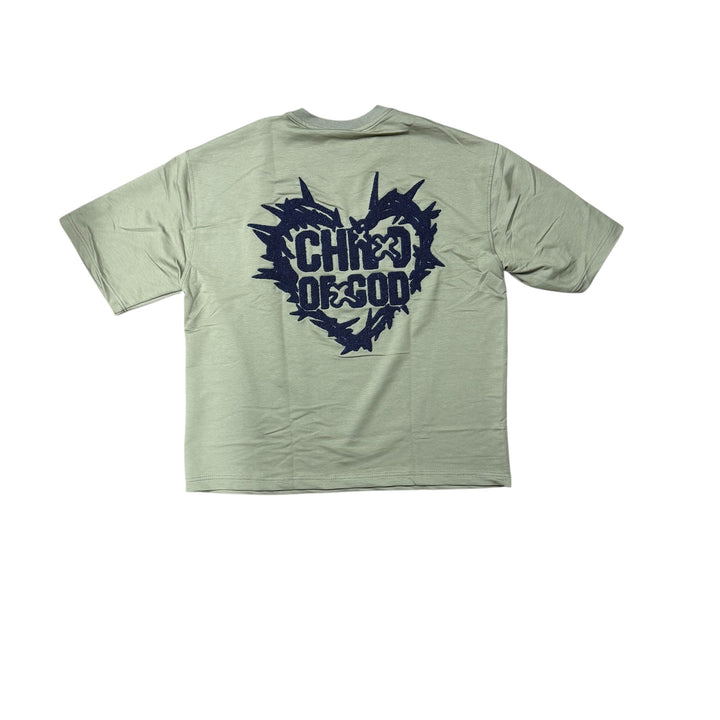 Child Of God Graphic Tee - Olive