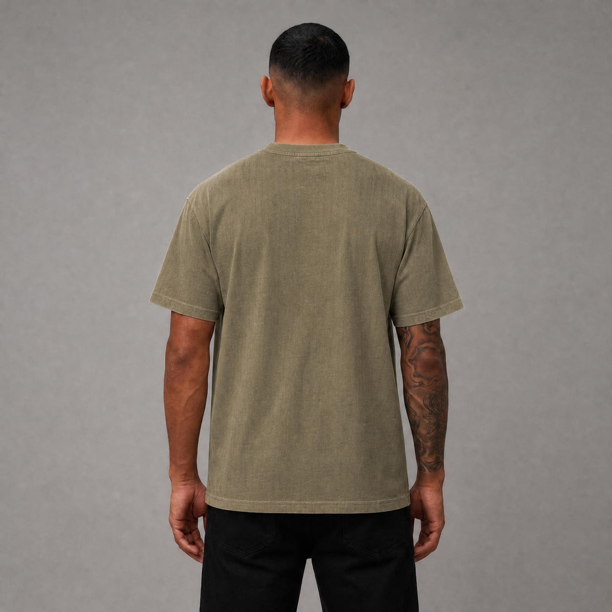 I Don't Care Tee - Black