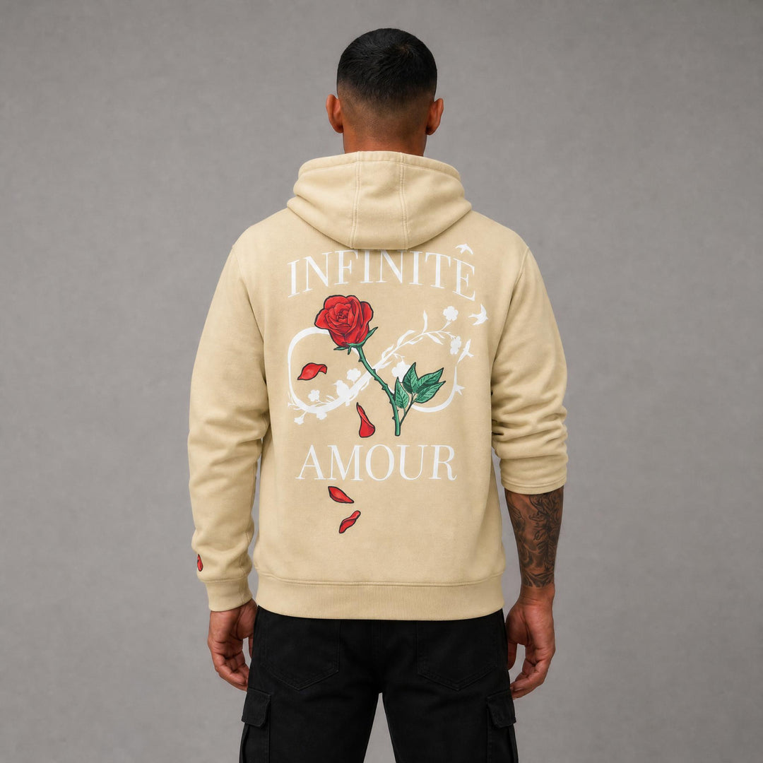 Infinite Amour Fullzip Hoodie - Khaki