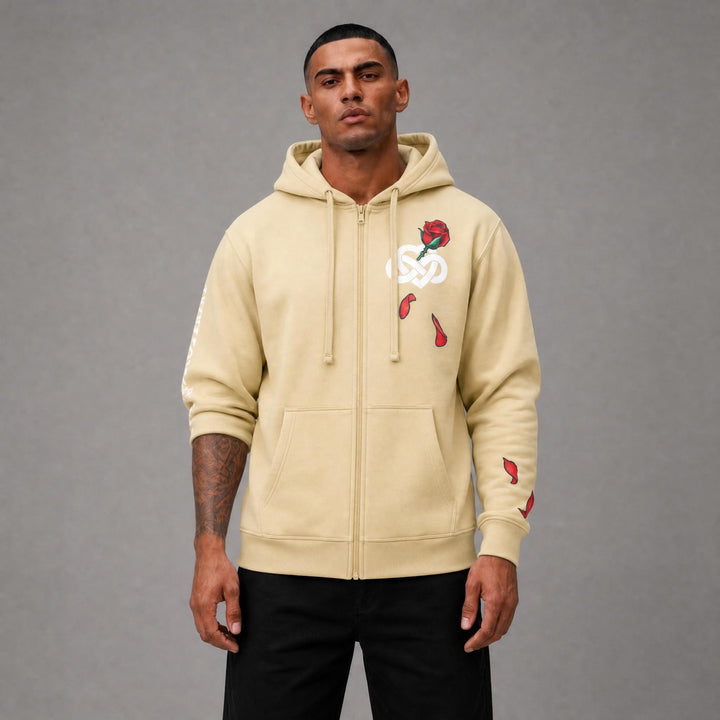 Infinite Amour Fullzip Hoodie - Khaki