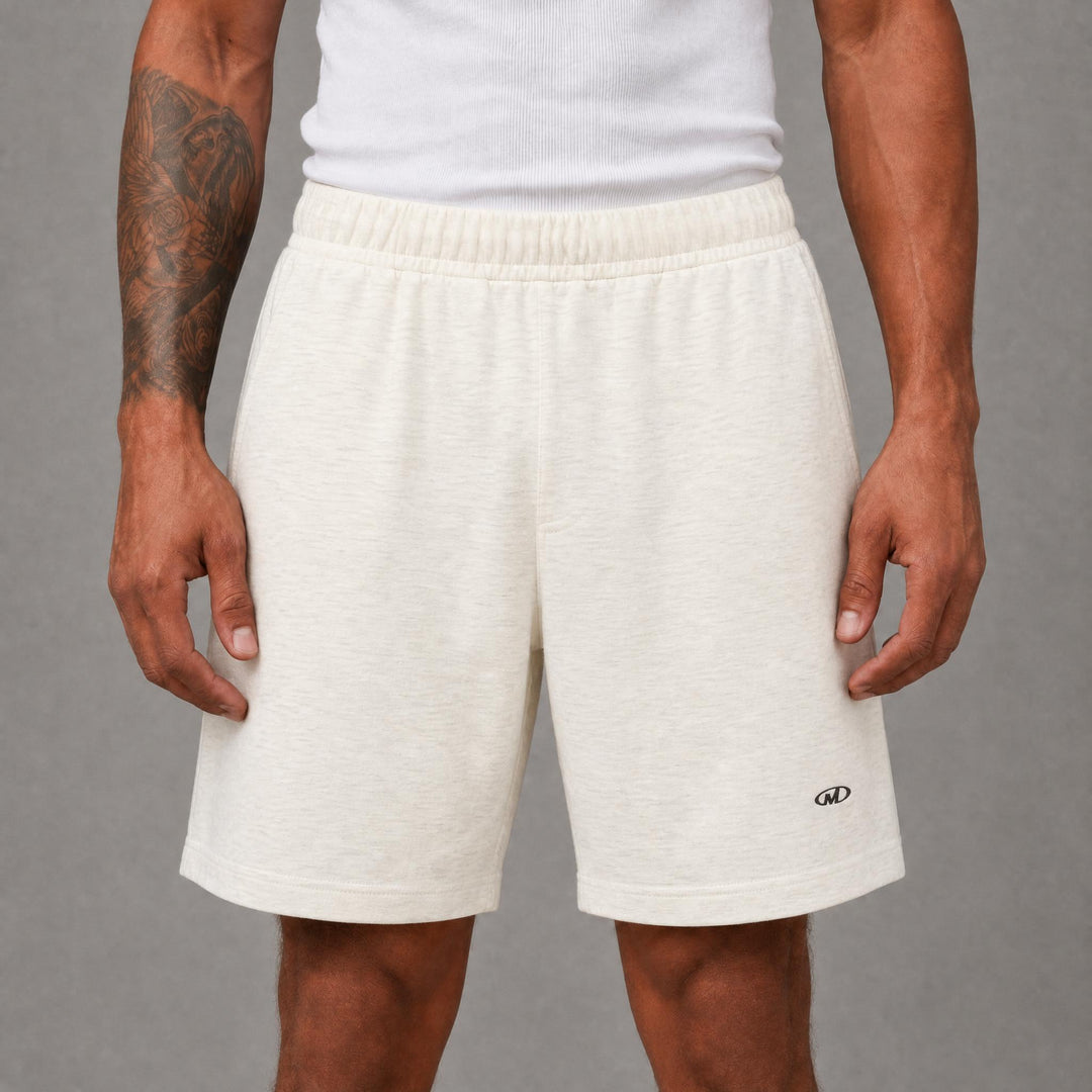 Jacquard Label Short - Ecru