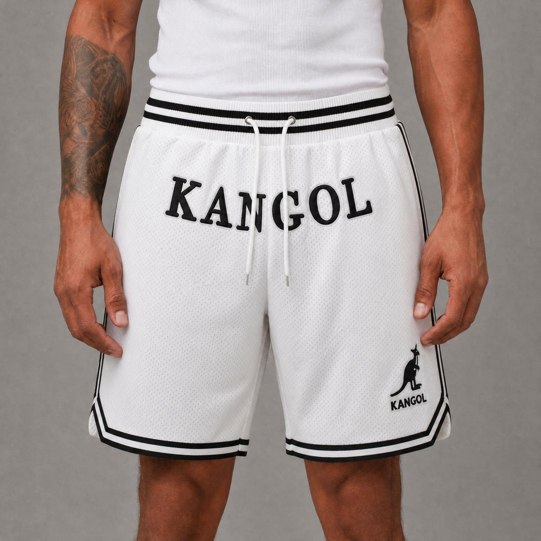 Kangol Basketball Shorts - White