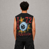 Kid's Muscle Tee "High Roller" - Black