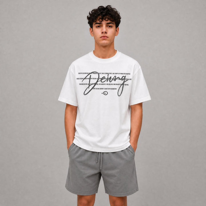 Kids Design Graphic Tee - Grey